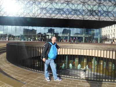 My Top 5 Backpacking Spots Not to Miss in England Backpacking in Birmingham - outside the funky library.