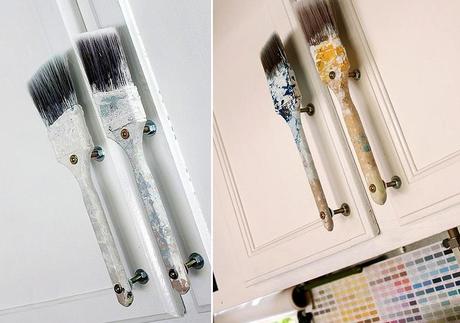 Recycled Paint Brushes Turned into door Handles The World’s Top 10 Best Ways to Recycle Paint Brushes