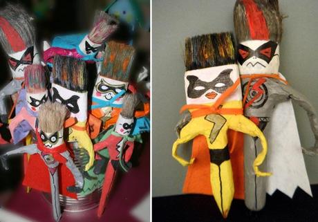 Recycled Paint Brushes Turned Into Super Heroes The World’s Top 10 Best Ways to Recycle Paint Brushes