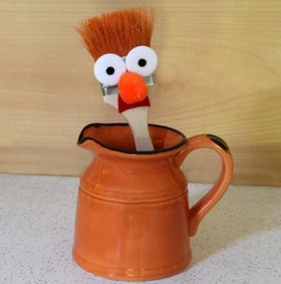 Recycled Paint Brushes Turned into Muppet The World’s Top 10 Best Ways to Recycle Paint Brushes