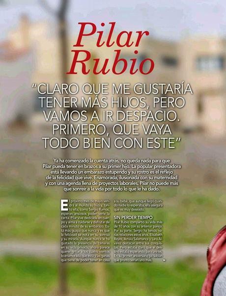 Pilar Rubio For Love Magazine, Spain, April 2014 Pilar Rubio For Love Magazine, Spain, April 2014