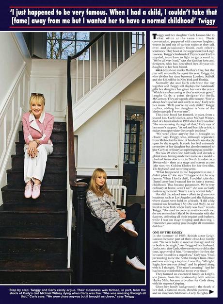 Twiggy Lawson For Hello Magazine, UK, March 2014 Twiggy Lawson For Hello Magazine, UK, March 2014