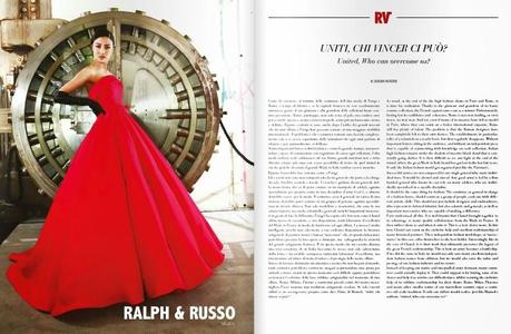 Anastazja Niementowska for RV Magazine, Spring/Summer 2014 Anastazja Niementowska for RV Magazine, Spring/Summer 2014