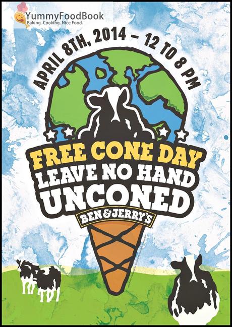 Ben & Jerry Free ConeFree Cone Day 2014 key visual