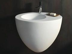 Wall-mounted ceramic washbasin LE GIARE | Wall-mounted washbasin - Ceramica Cielo