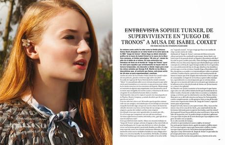 Sophie Turner For Vanidad Magazine, Spain, April 2014 Sophie Turner For Vanidad Magazine, Spain, April 2014
