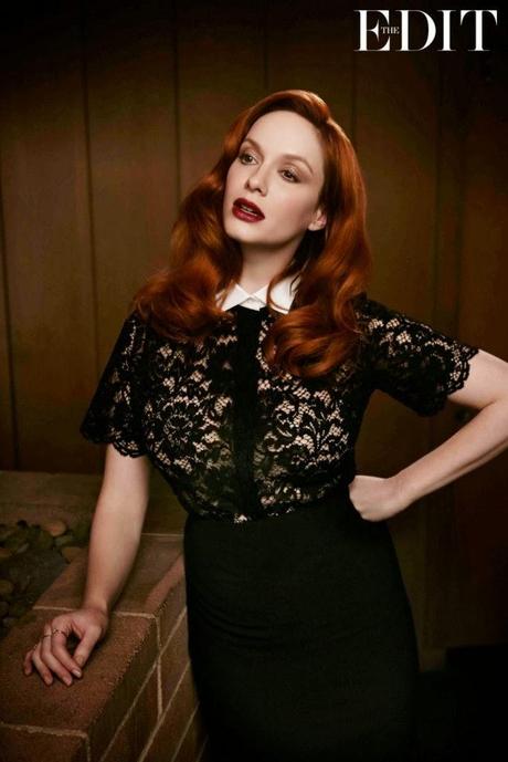 Christina Hendricks For The Edit Magazine, March 2014 Christina Hendricks For The Edit Magazine, March 2014