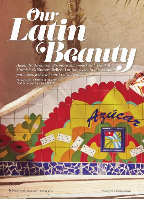 Alejandra Espinoza by Cosmopolitan for Latinas Magazine, March 2014 Alejandra Espinoza by Cosmopolitan for Latinas Magazine, March 2014
