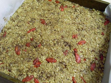 Goji Berry Granola Bars Goji Berry Granola Bars