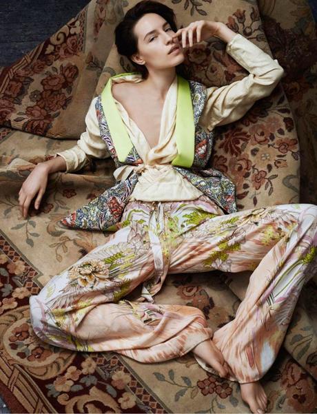 Alix Angjeli For Amica Magazine, Italy, April 2014 Alix Angjeli For Amica Magazine, Italy, April 2014