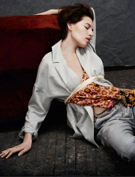 Alix Angjeli For Amica Magazine, Italy, April 2014 Alix Angjeli For Amica Magazine, Italy, April 2014