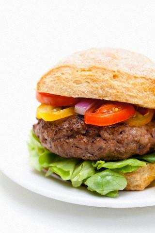 Essential Diet required for Healthy and Good Hair Growth hamburger with beef