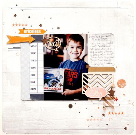 using Albums Made Easy cards on layouts...