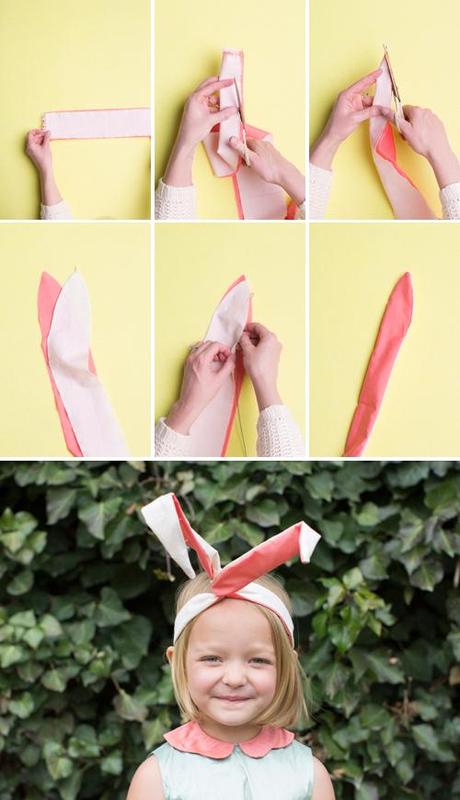 DIY bunny ears twist tie