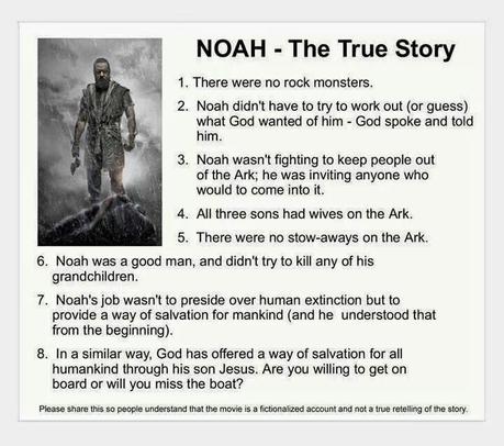 What's biblically wrong with the Noah movie: an easy apologetic