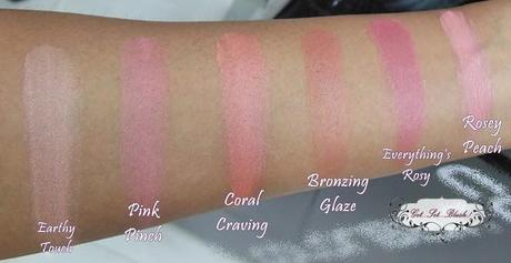 6 Colorbar Cheekillusion Blushes Swatches - Swatch Check 6 Colorbar Cheekillusion Blushes Swatches - Swatch Check