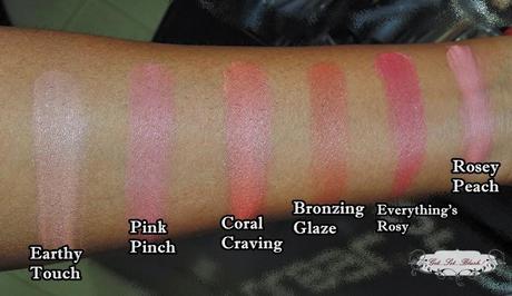 6 Colorbar Cheekillusion Blushes Swatches - Swatch Check 6 Colorbar Cheekillusion Blushes Swatches - Swatch Check