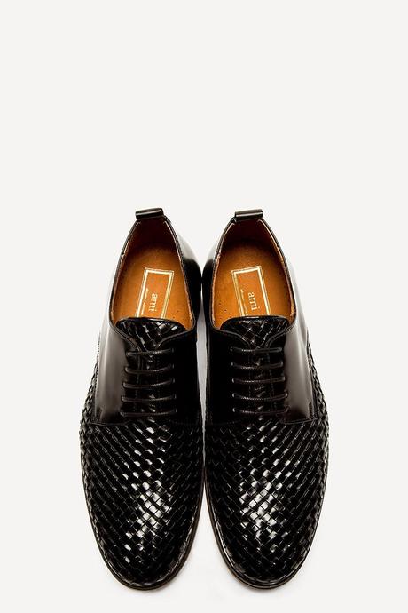 Woven To Perfection: Ami Woven Leather Derby