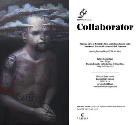 Collaborator: A Contemporary Art Exhibition Collaborator invite
