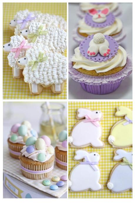 Easter Ideas Cookies and cakes for easter