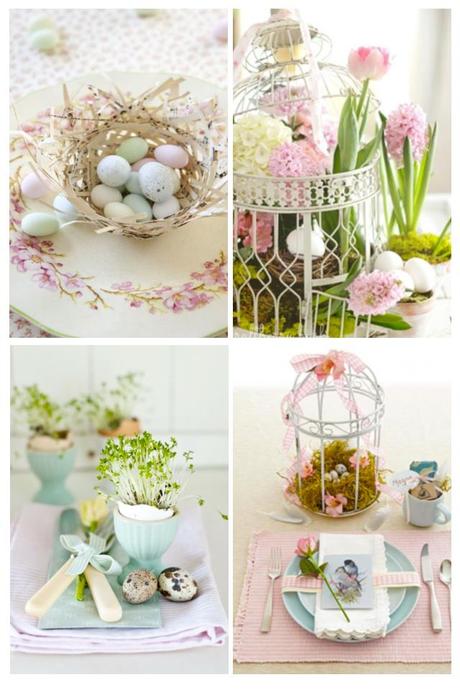 Easter Ideas Easter table settings