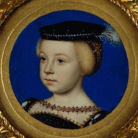 Elizabeth of Valois, Queen of Spain 1549 clouet