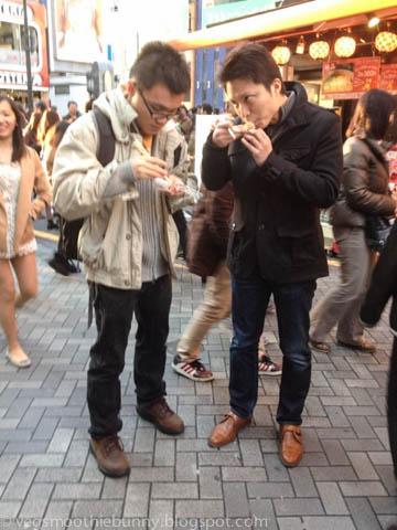 Japan March 2014- One day in Osaka: Dontoburi Street