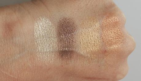 The Body Shop Shimmer Cubes Spring Bronze Swatches 