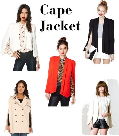 I'm Obsessed - Cape Jacket