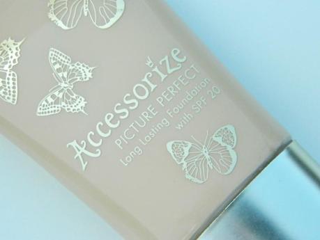 Accessorize Picture Perfect Long Lasting Foundation with SPF 20 Review and Swatches Accessorize Picture Perfect Long Lasting Foundation with SPF 20 Review