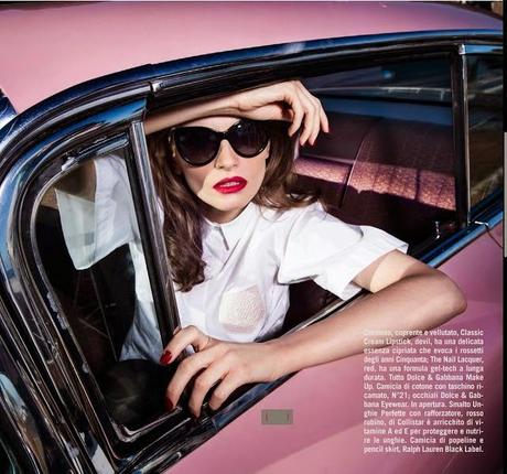 Nikola Romanova by Steve Hiett for Vogue Magazine, Italia, April 2014 Nikola Romanova by Steve Hiett for Vogue Magazine, Italia, April 2014