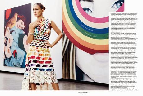 Sarah Jessica Parker For InStyle Magazine, UK, May 2014 Sarah Jessica Parker For InStyle Magazine, UK, May 2014