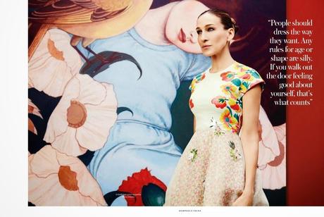 Sarah Jessica Parker For InStyle Magazine, UK, May 2014 Sarah Jessica Parker For InStyle Magazine, UK, May 2014