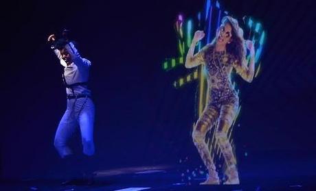 M.I.A. and Janelle Monae Perform A Hologram Duet M.I.A. and Janelle Monae Perform A Hologram Duet