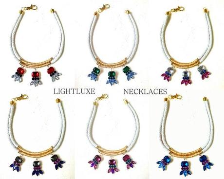 LIGHTLUXE necklace collection by Cinnamon Spring