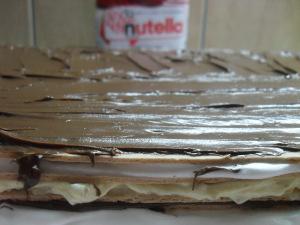 Nutella Layered Cake