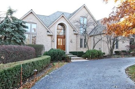 Yours for $1.2 million. ...But what's up with those three triangular roof shapes in the front?Palos Patch