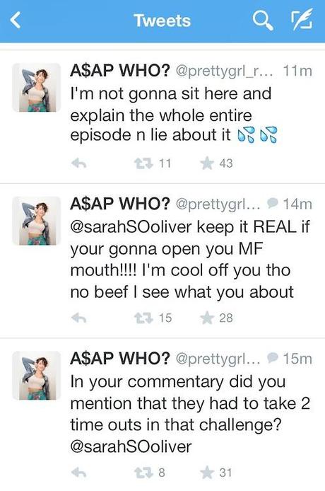 Rocky VS. Sarah Rocky VS. Sarah