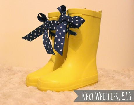 Glorious Yellow Wellies from Next Glorious Yellow Wellies from Next