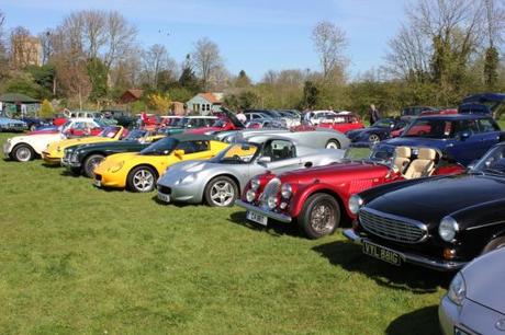 Weekend fun at a classic car rally