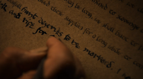 Two of My Favorite Things: Game of Thrones + Calligraphy