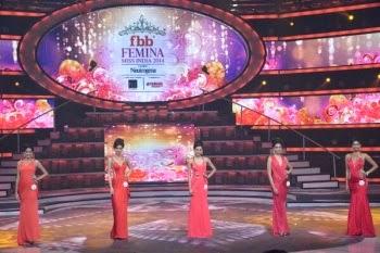 Top 5 contestant of Femina Miss India 2014