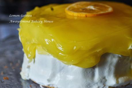 Lemon Gateau 英式柠檬蛋糕 Lemon Gateau 英式柠檬蛋糕