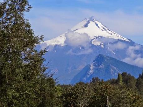 The volcano of Pucon, Chile