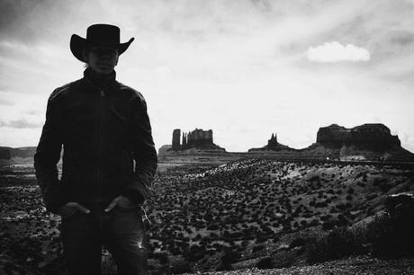 I AM a cowboy at Monument Valley. Image by Charlene Winfred.