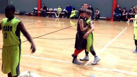Youth Basketball Player Nails “Lebroning” With This Flop