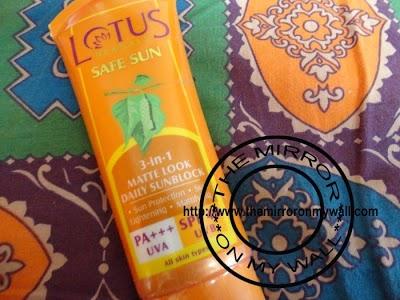 Lotus Herbals Matte Look Sun Block With SPF 40.JPG