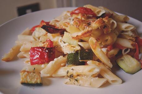 Review | Gousto Box - Roasted Veg Penne with Grilled Mozzarella