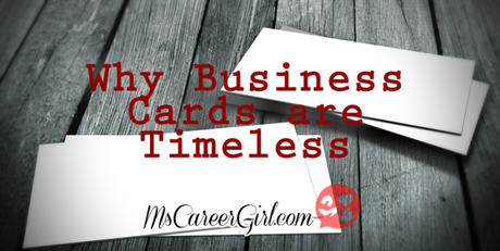 Why Business Cards Are Timeless