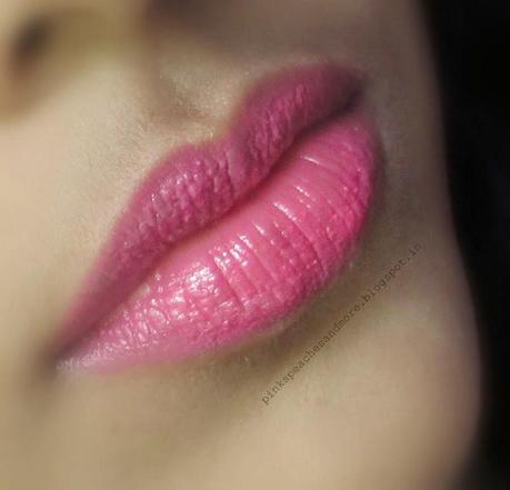 Maybelline ColorSensational Pink Alert Lipstick- POW 2| Review and Swatches